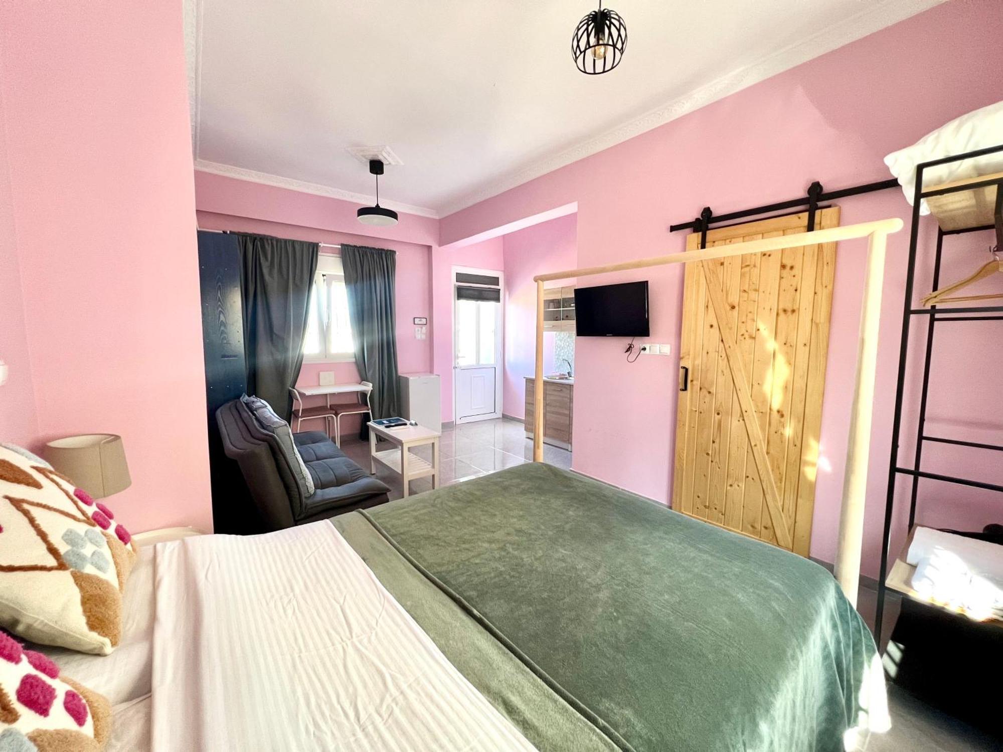 Sky Inn With Great Location Wonderful Acropolis View In Neos Kosmos Athena Bagian luar foto